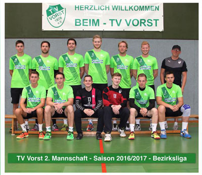 TV Vorst Handball ZWEITE, Kreisliga 2016/2017