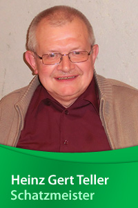 Schatzmeister Heinz Gert Teller Schatzmeister Heinz Gert Teller