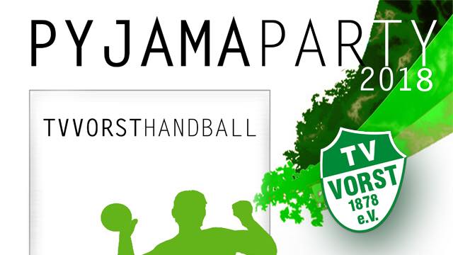 Handball Pyjama Party 2018