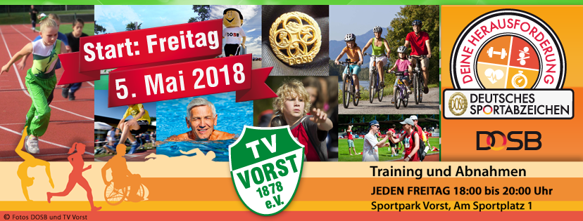 Deutsches Sportabzeichen TV Vorst 2018 Deutsches Sportabzeichen TV Vorst 2018