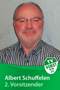 Albert Schuffelen, 2. Vorsitzender, TV Vorst Albert Schuffelen, 2. Vorsitzender, TV Vorst