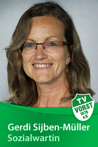 Gerdi Sjiben-Müller, Sozialwartin, TV Vorst Gerdi Sjiben-Müller, Sozialwartin, TV Vorst