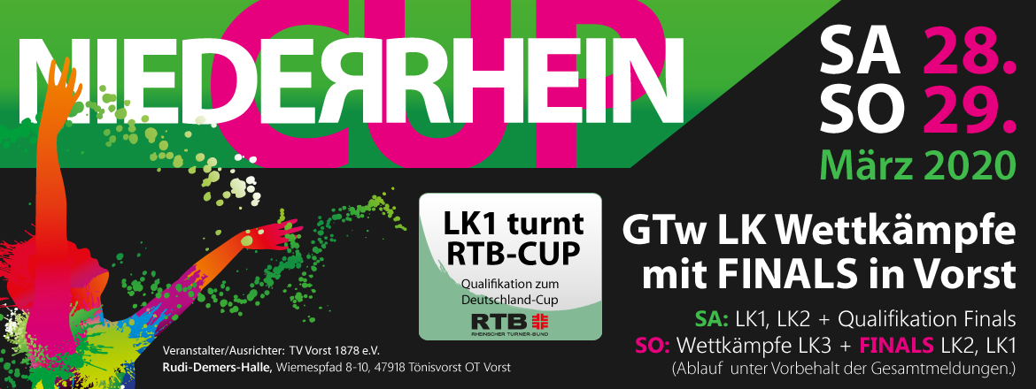 Niederrhein-Cup 2020 LK1 turnt RTB-Cup Niederrhein-Cup 2020 LK1 turnt RTB-Cup