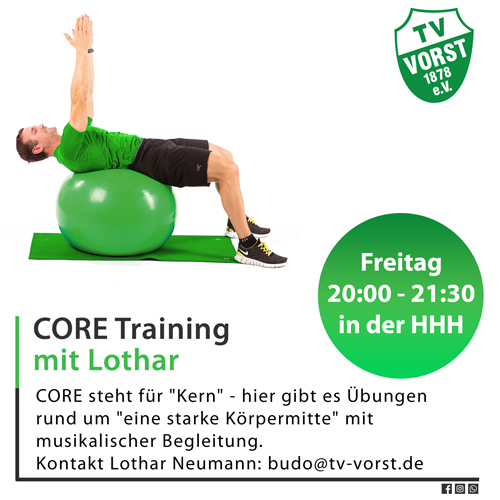 CORE Training mit Lothar Neumann