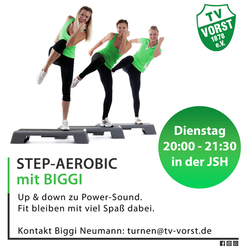 Step Aerobic mit Biggi Neumann