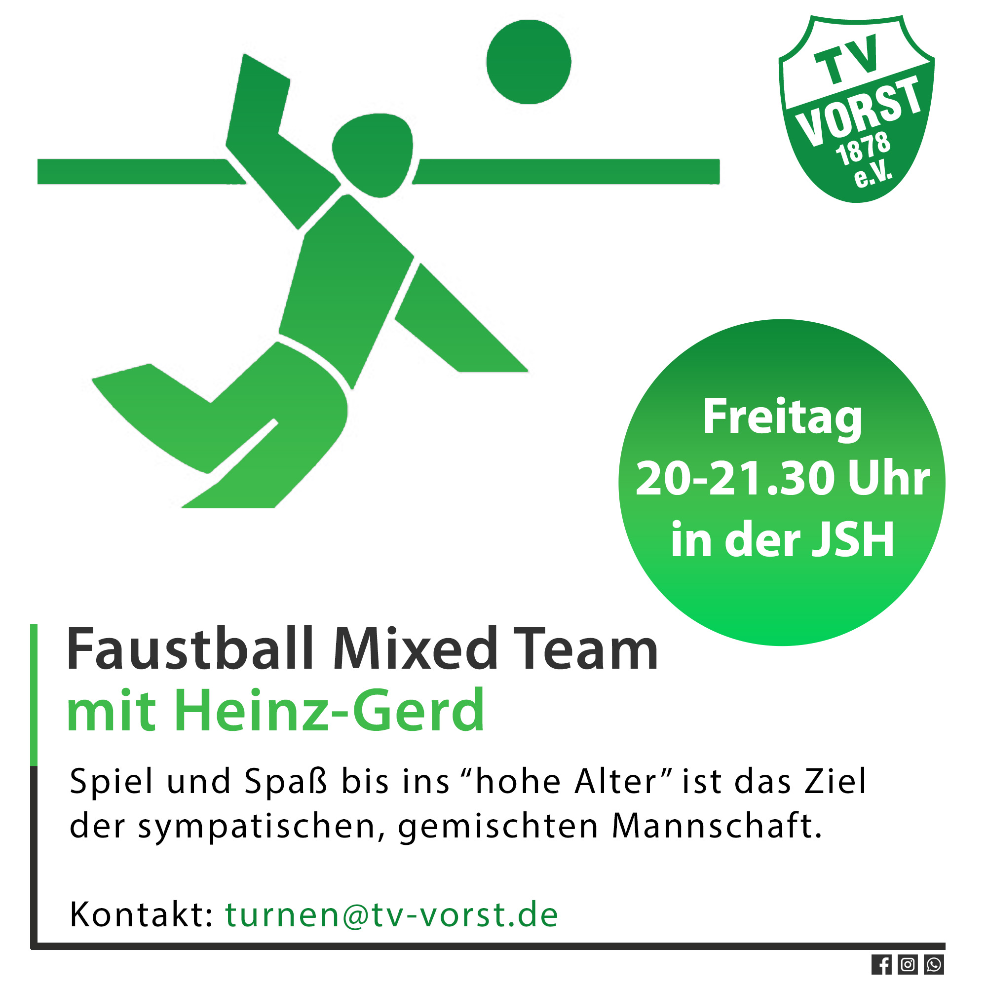 Faustball_ Mixed Team TV Vorst