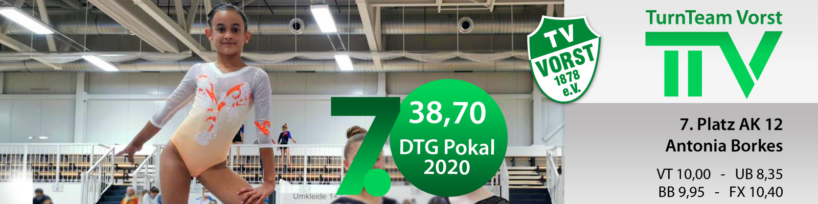 Turnteam Vorst, DTG-Pokal, 1. Platz Antonia Borkes vom TV Vorst
