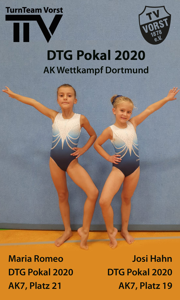 TTV Turnteam Vorst Josi Hahn und Maria Romeo AK 7