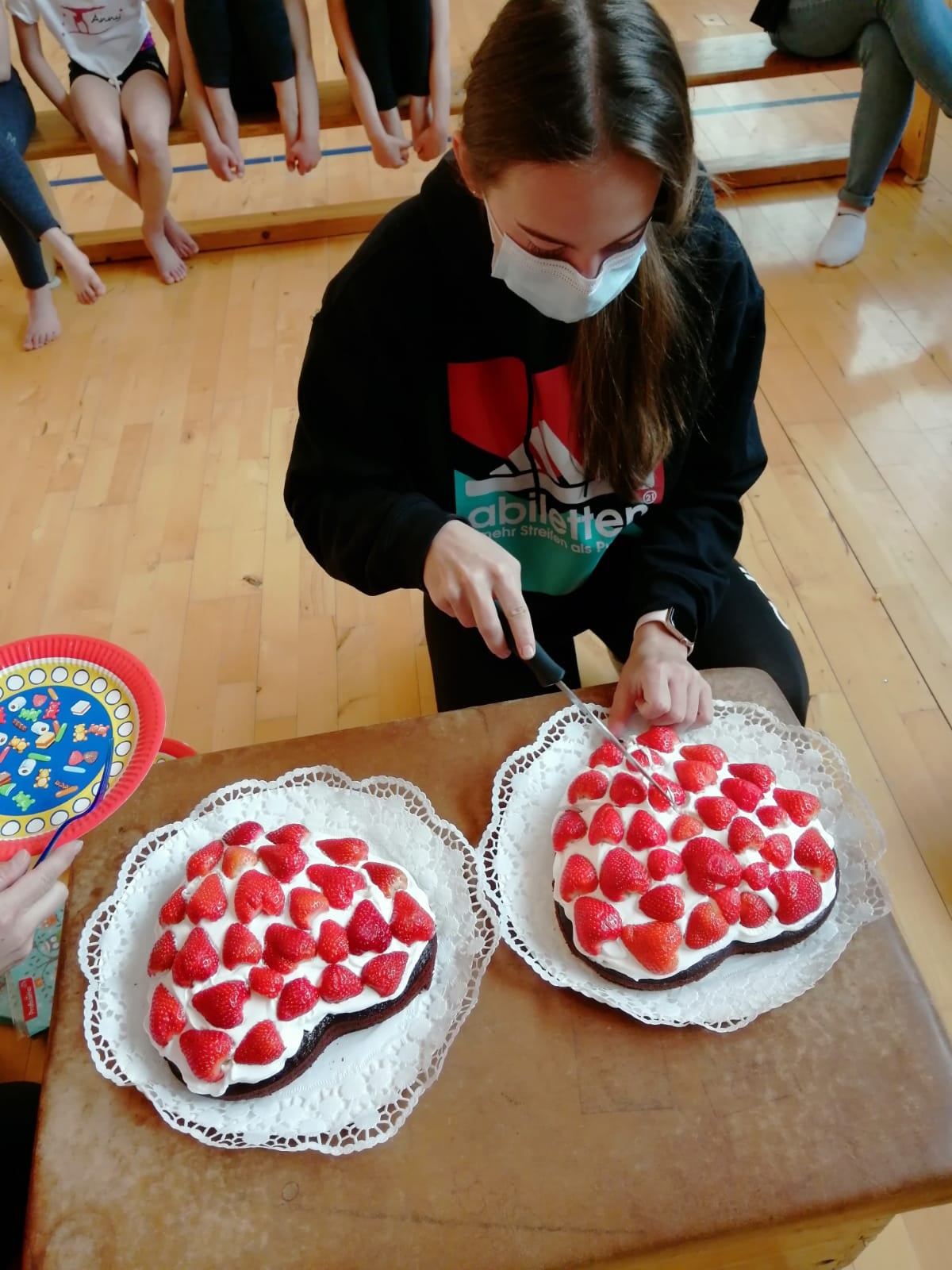 Herziger Abschied, DANKE Jule Nauen fürs Kuchenbacken