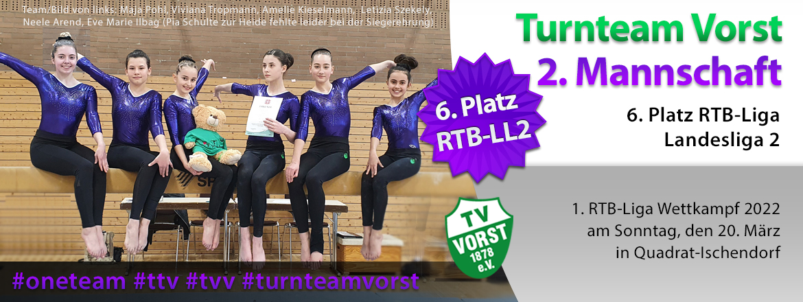 TTV TurnTeam Vorst 2. Mannschaft