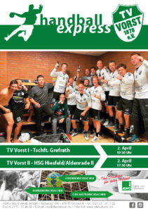 TV Vorst Handball Express 2022-04