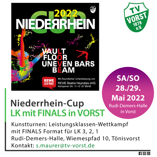 Niederrhein-Cup LK mit FINALS in VORST