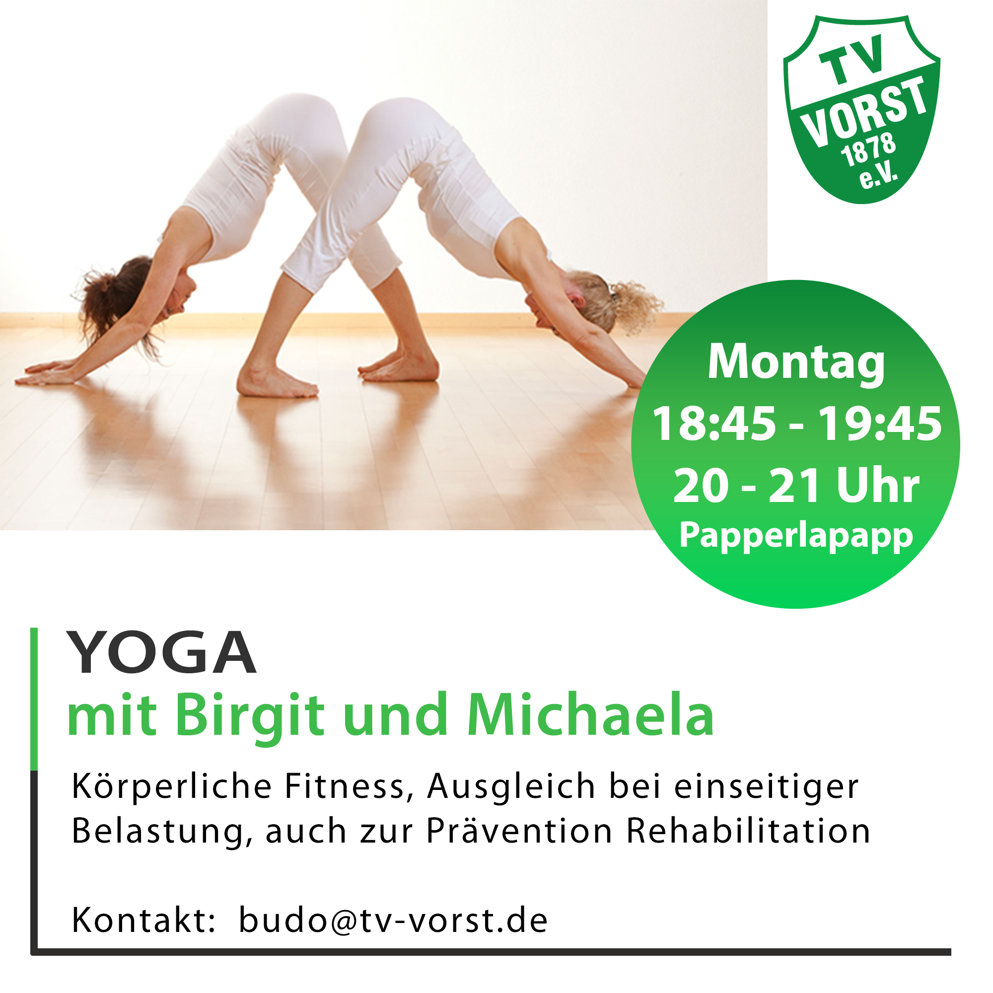 YOGA mit Birgit und Michaela